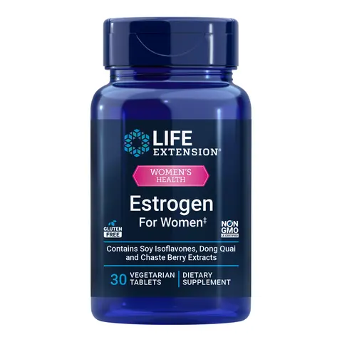 Life Extension Estrogen For Women 30 Vegetarian Tablets