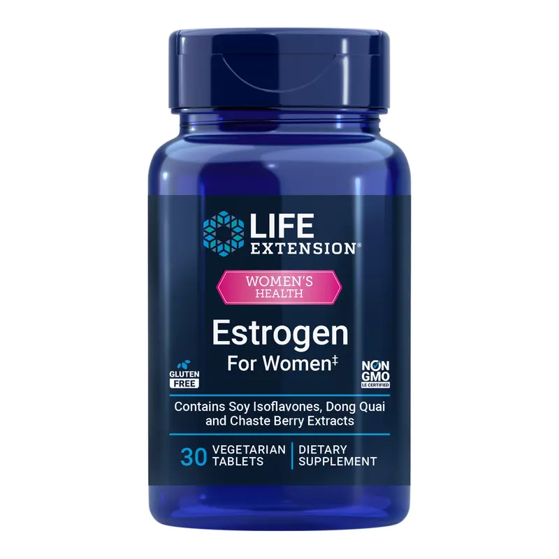 Life Extension Estrogen For Women 30 Vegetarian Tablets