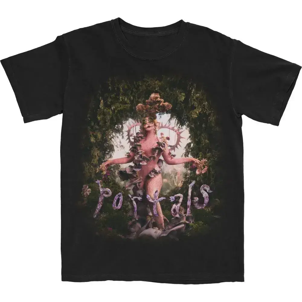 Unisex Printed Short-Sleeve T-Shirt - Casual Crew-Neck Street-Style Athletic Tee Unisex T-shirt for adults by Melanie Martinez, Portals album