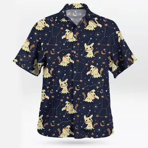 2026 Hot Hawaiian Sets PKM [FREESHIP] Cute Face, Bad Decisions – Waifu Aloha Mikyu Night Sky PKM Hawaiian Shirt Tropical Anime Aloha Shirt - A gift for all ages in your family this summer.