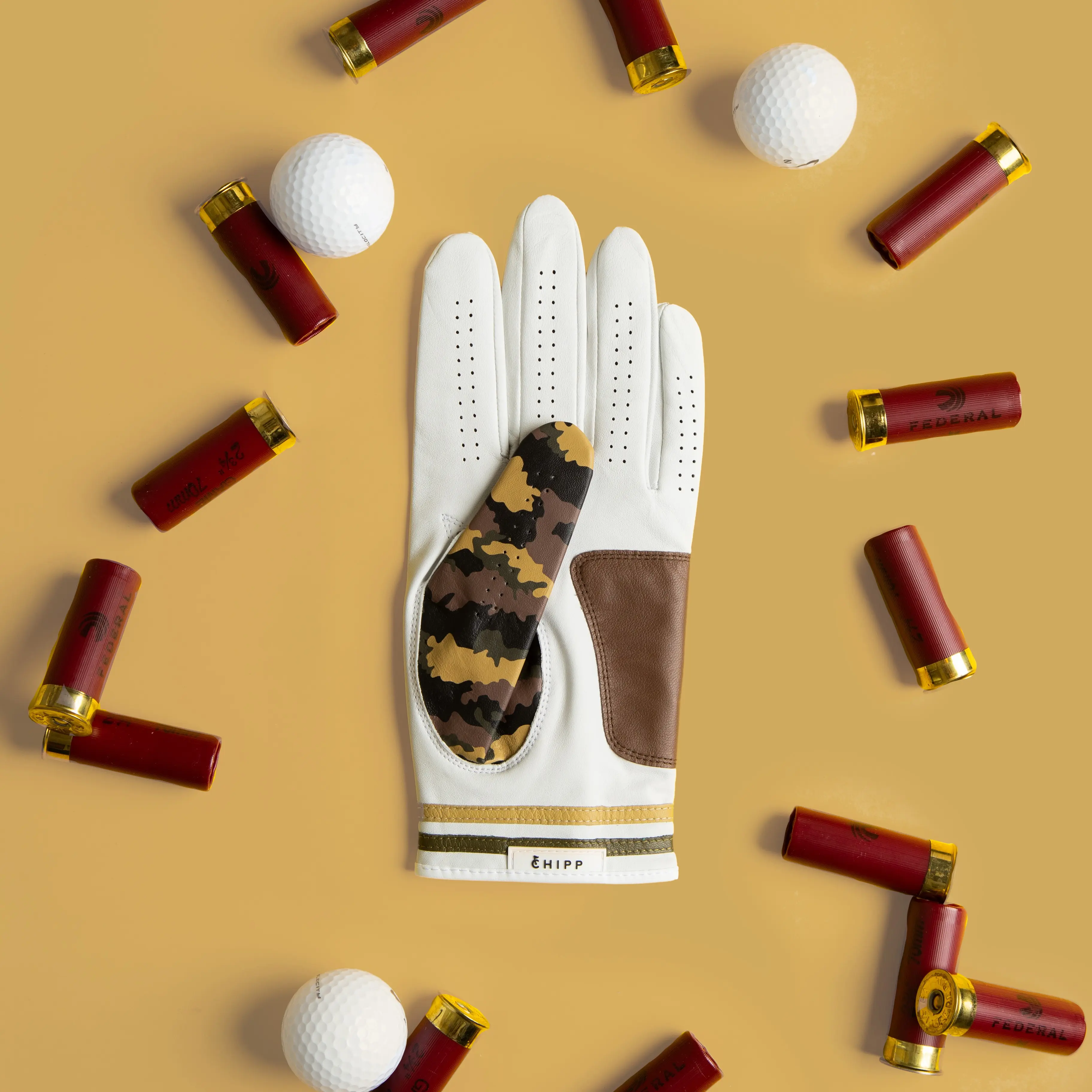 "Camo" Golf Glove | Premium Cabretta Leather | Men's & Women's Golf Accessory | Breathable, Durable, Comfortable