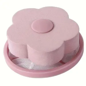 1pc/3pcs Laundry Balls, Hair Catcher Washing Ball, Stain Remover Filter Net Bag, Home Floating Cleaning Ball, Household Use