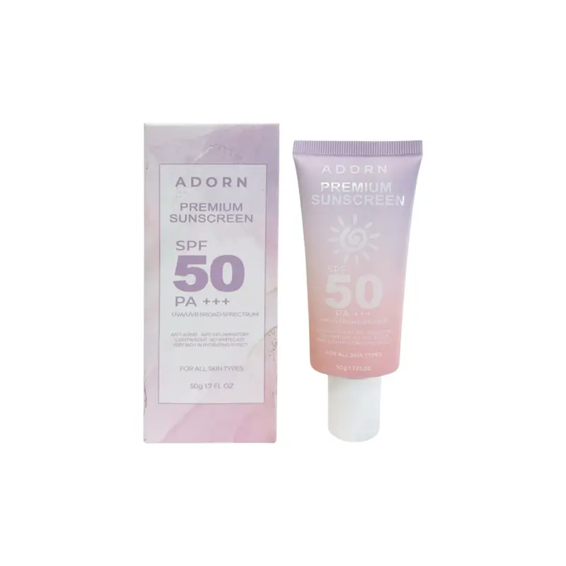 ADORN Premium Sunscreen SPF50 - 50ml ADORN Premium Sunscreen SPF50 - 50ml