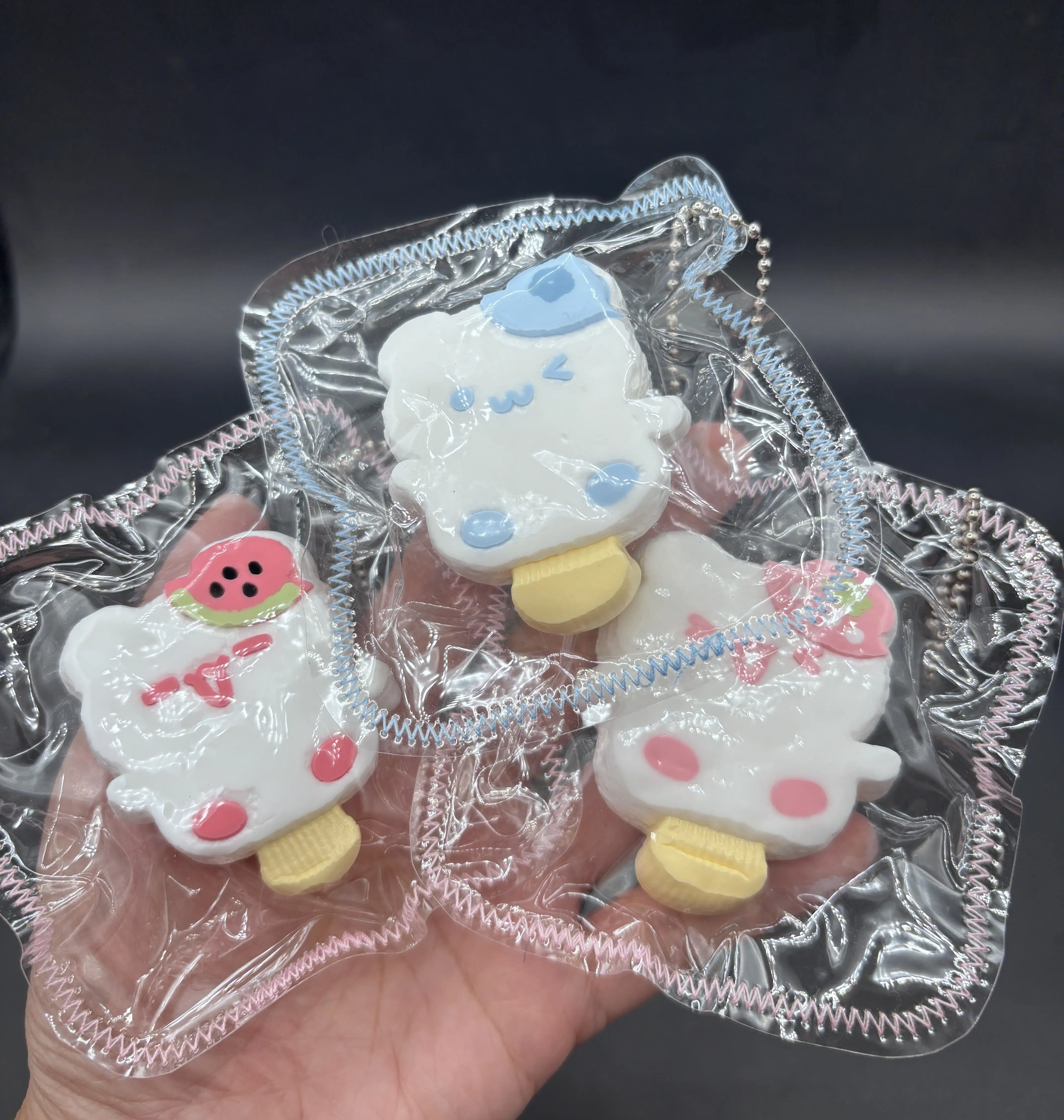 Cute hamster popsicle taba squishy (1pc) Cute hamster popsicle taba squishy (1pc)