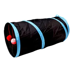 Foldable Kitten Tunnel Toy Cat Tube Interactive