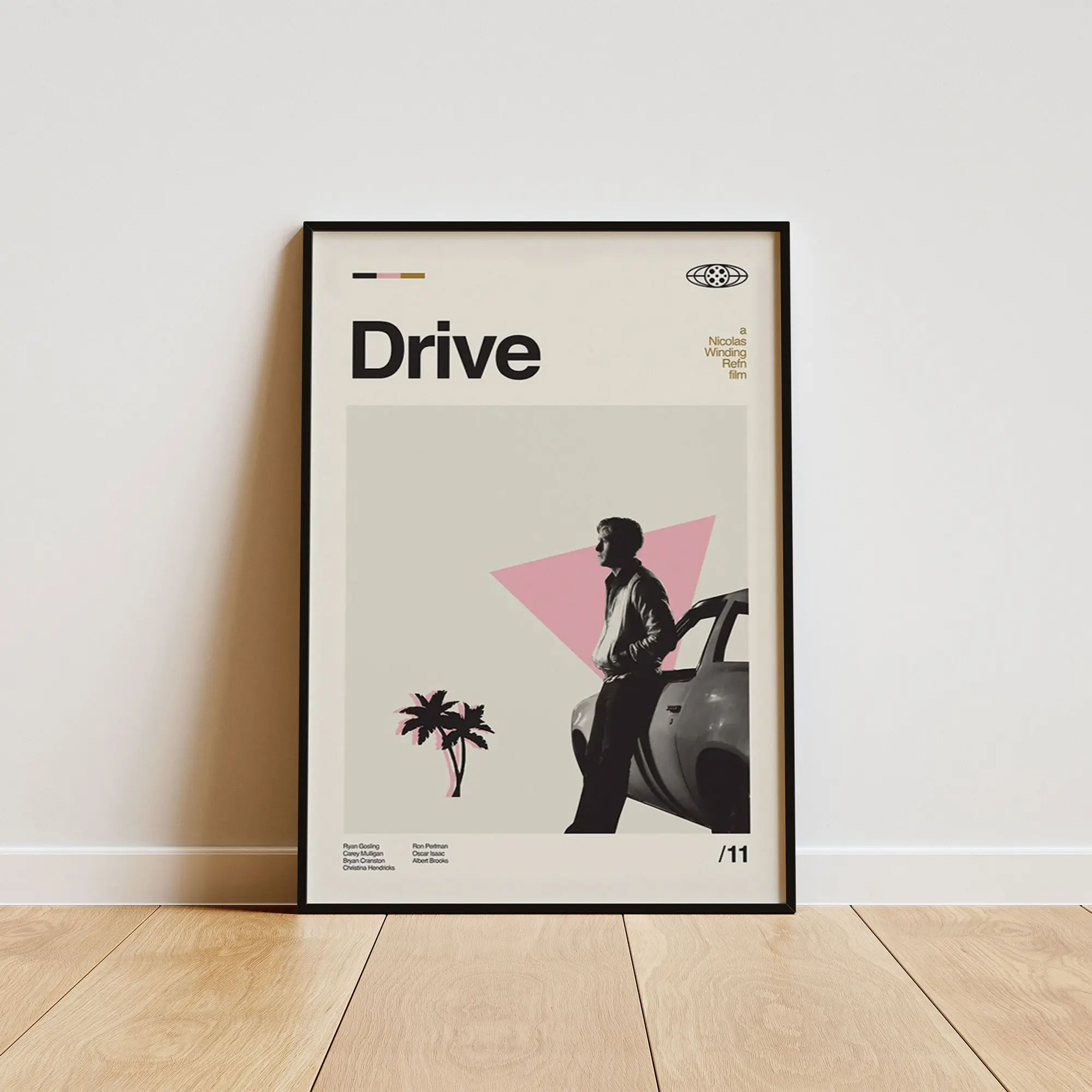Drive Poster, Contemporary Wall Decor, Modern Home Aesthetic, Interior Decoration Print