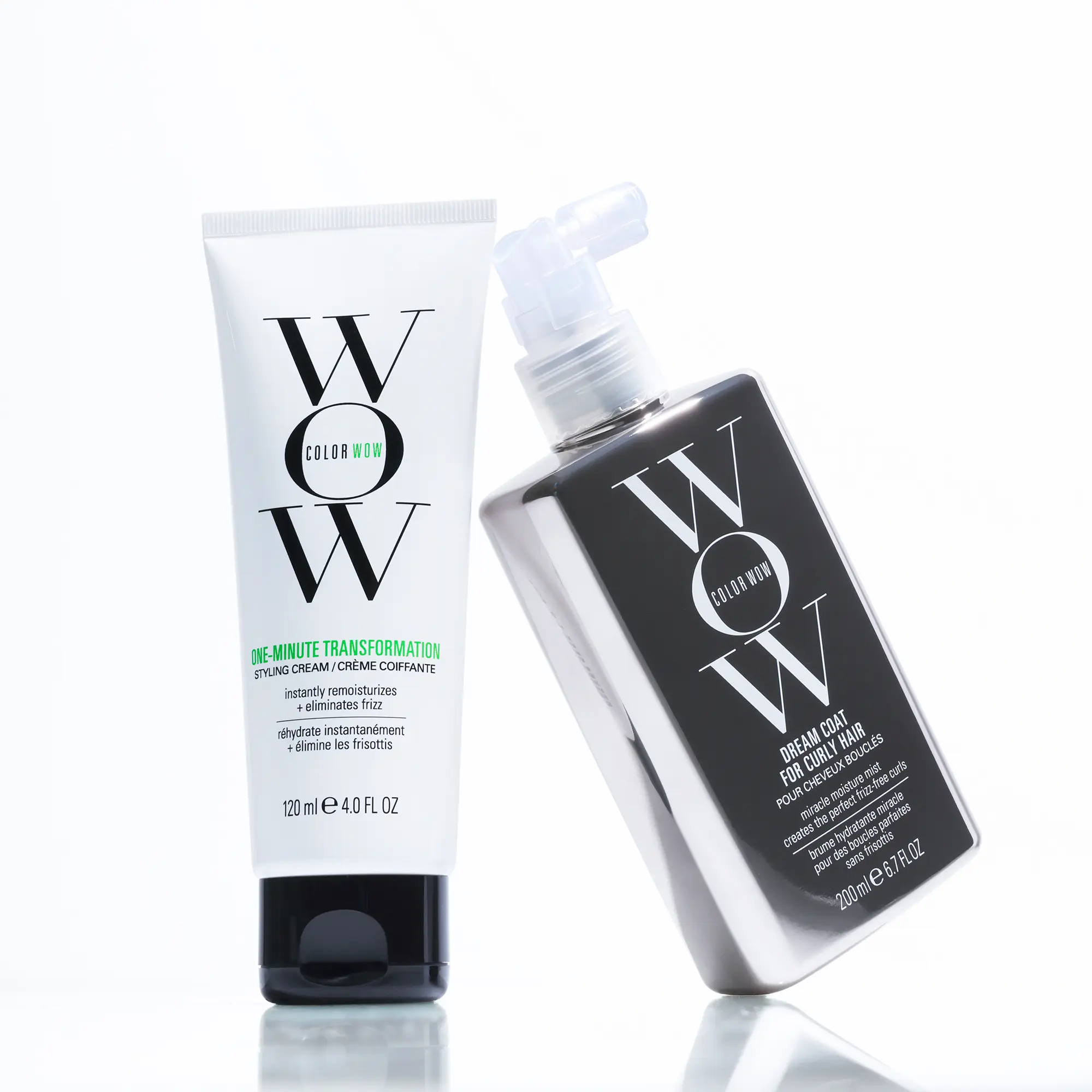 Color Wow Defined, Frizz-Free Curl Duo - Dream Coat For Curly Hair & One Minute Transformation Color Wow Defined, Frizz-Free Curl Duo - Dream Coat For Curly Hair & One Minute Transformation