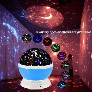 Starry Sky Projector Night Light, USB Powered LED Night Light, Novelty Lighting for Bedroom, Living Room, Home Decor, Audio, Glowing Led Lights