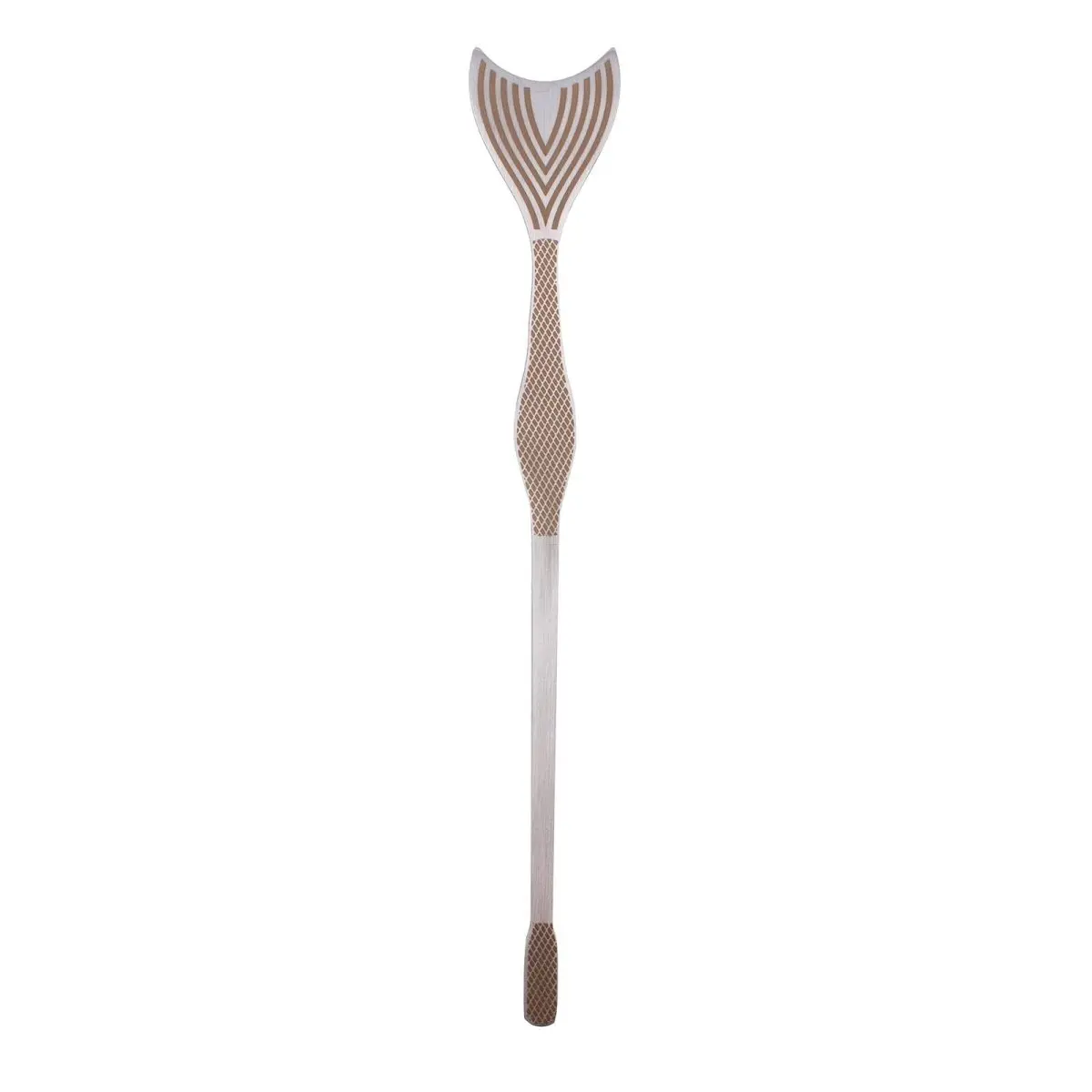 BarConic® 7.5 in Stainless Steel Mermaid Tail Stirring Swizzle Sticks, 4-Pack Durable Bar Utensils with Whimsical Mermaid Design for Cocktail Enthusiasts, Happy Hour at Home & Party Guests