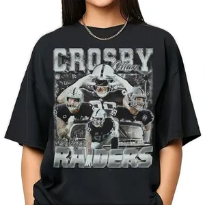 Vintage Maxx Crosby 90s Shirt, Maxx Crosby Las Vegas Football Fan Apparel Gifts Unisex T-Shirt
