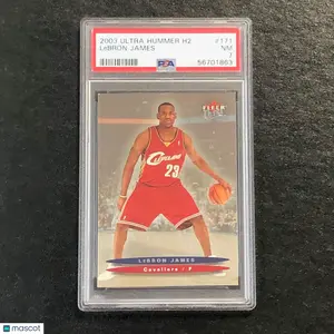 2003 Ultra Hummer H2 #171 Lebron James PSA 7 NM Cavaliers