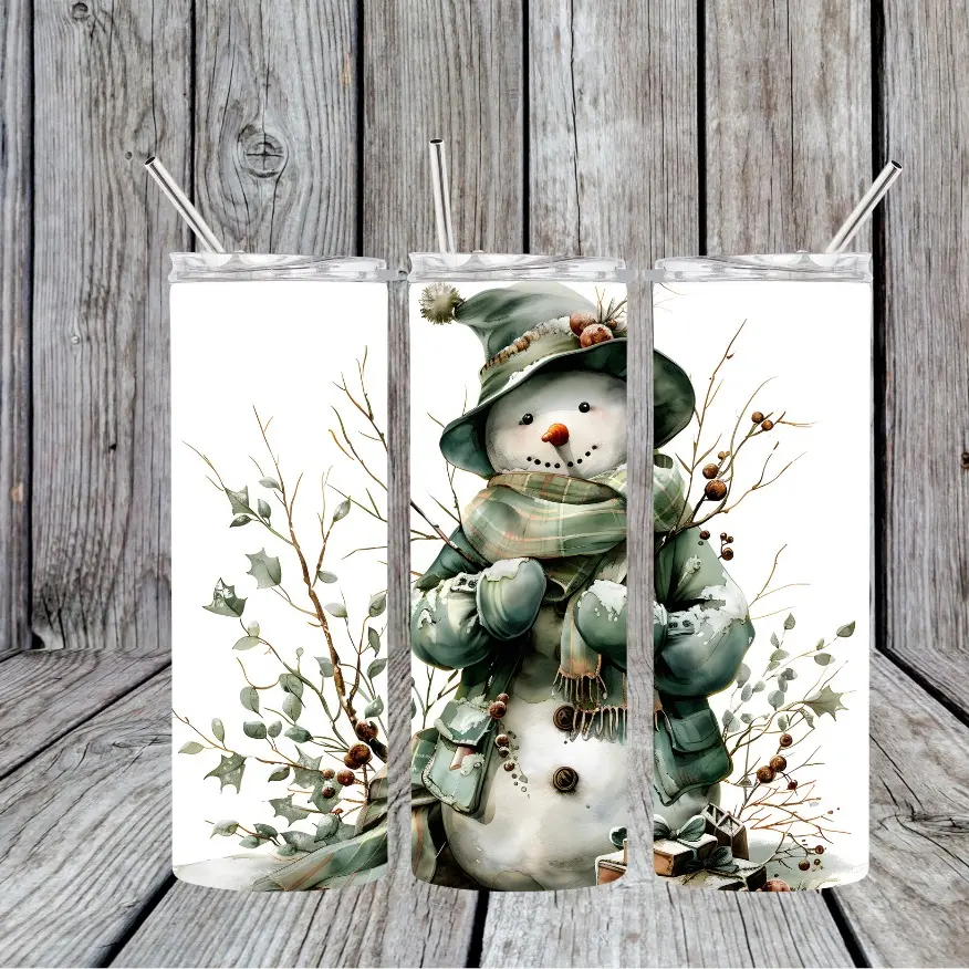 Green and Brown Scarf