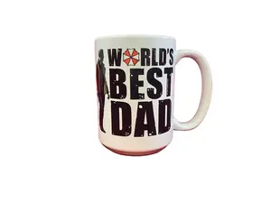 [SALE UP TO 50%] Resident Ethan Winters World's Best Dad Coffee Mug, Res Evil Ethan Dad Mug, Father's Day Gamer Dad Coffee Mug, Coffee Cup RE 8 Village