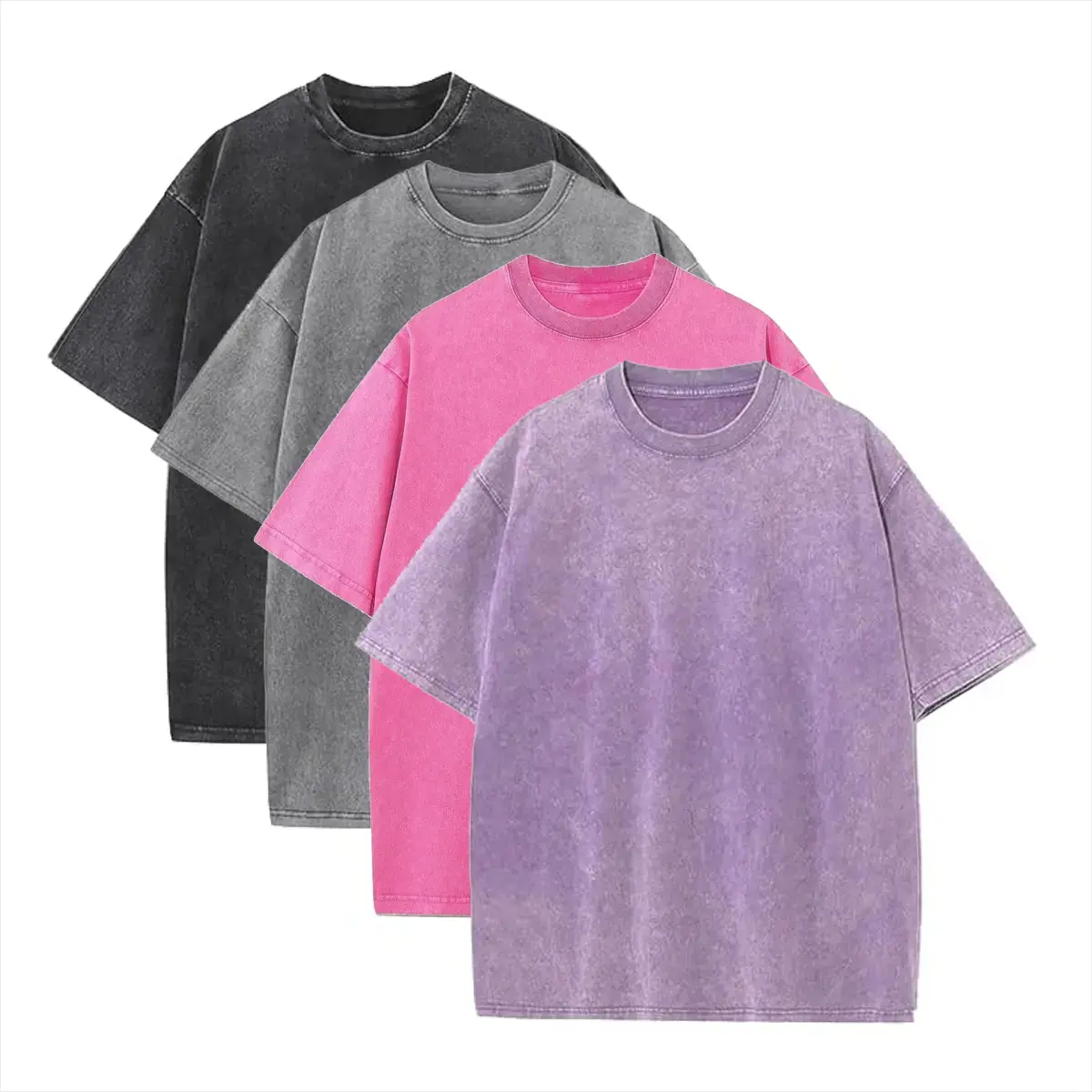 Black+Gray+Pink+Purple(4 Pack)