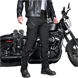 Waterproof Motorcycle Pants Lightweight Denim Riding Jeans with CE Knee Armor Suitable for Men and Women