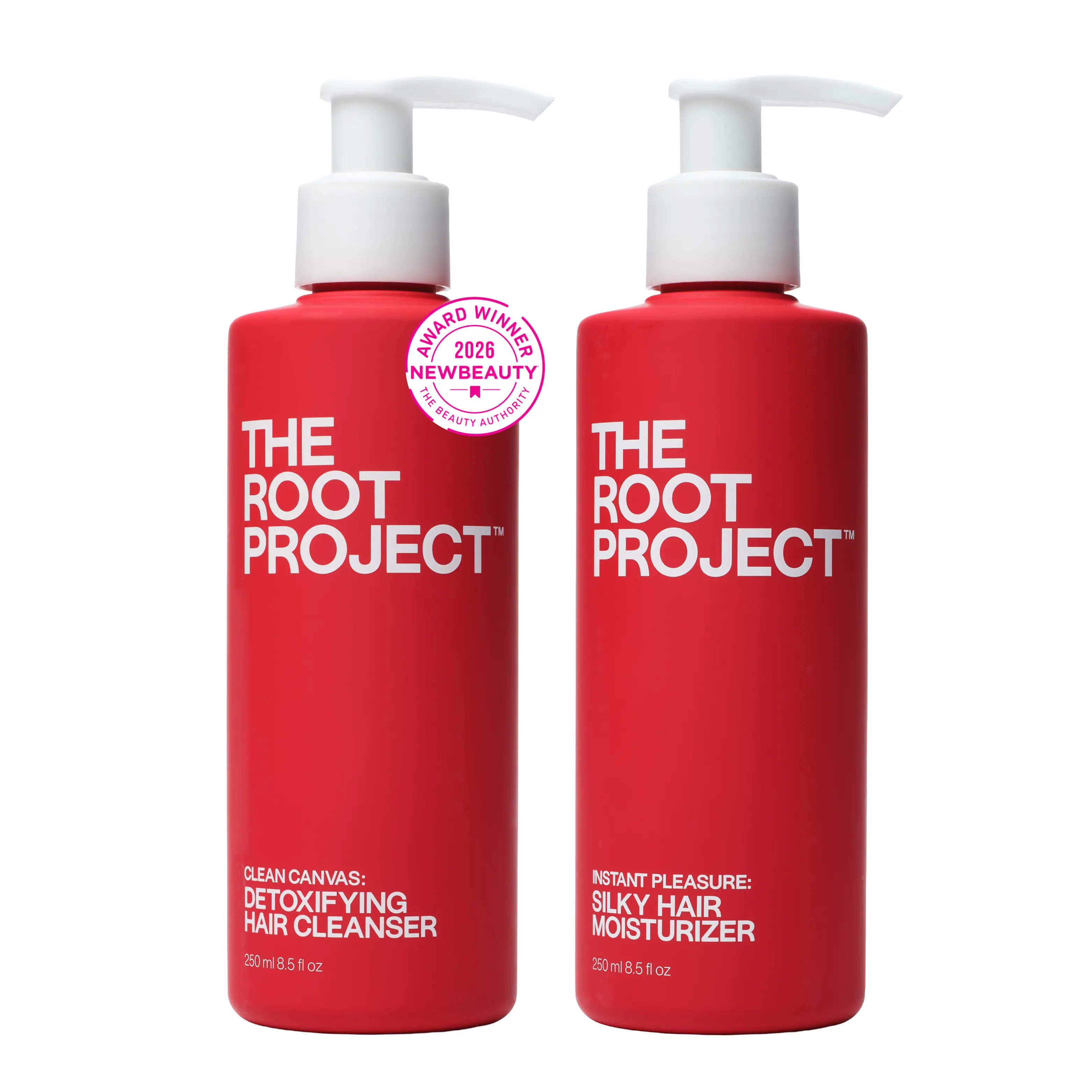 Shampoo & Conditioner Set — Clarifying Shampoo + Silky Softening Conditioner for Scalp Care & Dry, Frizzy Hair | The Root Project Power Duo, Japanese Peppermint, Vegan, Sulfate-Free, Dermatologist Tested