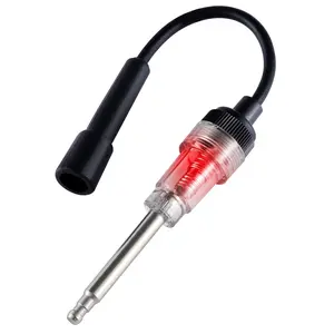 Inline Spark Tester, Straight Boot Ignition Tester Plug Engine Ignition, Pick Up Coil/Armature Diagnostic Detector Tool for Automotive/Car/Lawnmower