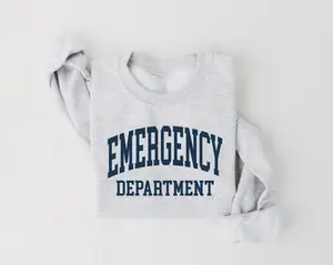 Emergency Department Sweatshirt, Emergency Dept Crewneck, Emergency Doctor, ER Doctor, ER Nurse Shirt, Emergency Nurse Shirt