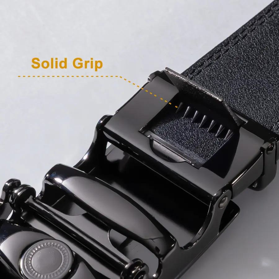 Ailisus Mens Belt Leather Easy Release Ratchet Belt for Business Casual Dress Belt with Adjustable Buckle For Mens Festival Gift SpringStatements Ailisus Mens Belt Leather Easy Release Ratchet Belt for Business Casual Dress Belt with Adjustable Buckle For Mens Festival Gift SpringStatements