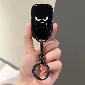 ACEBOY for Toyota key fob cover,case with keychain,Soft TPU 360 Degree Protection Key Case for Camry RAV4 Highlander Avalon C-HR Prius Corolla GT86 Smart Key