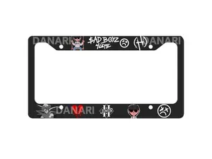 Junior H Sad Boyz 4 Life License Plate Frame, Sad Boyz 4 Life License Plate Frame