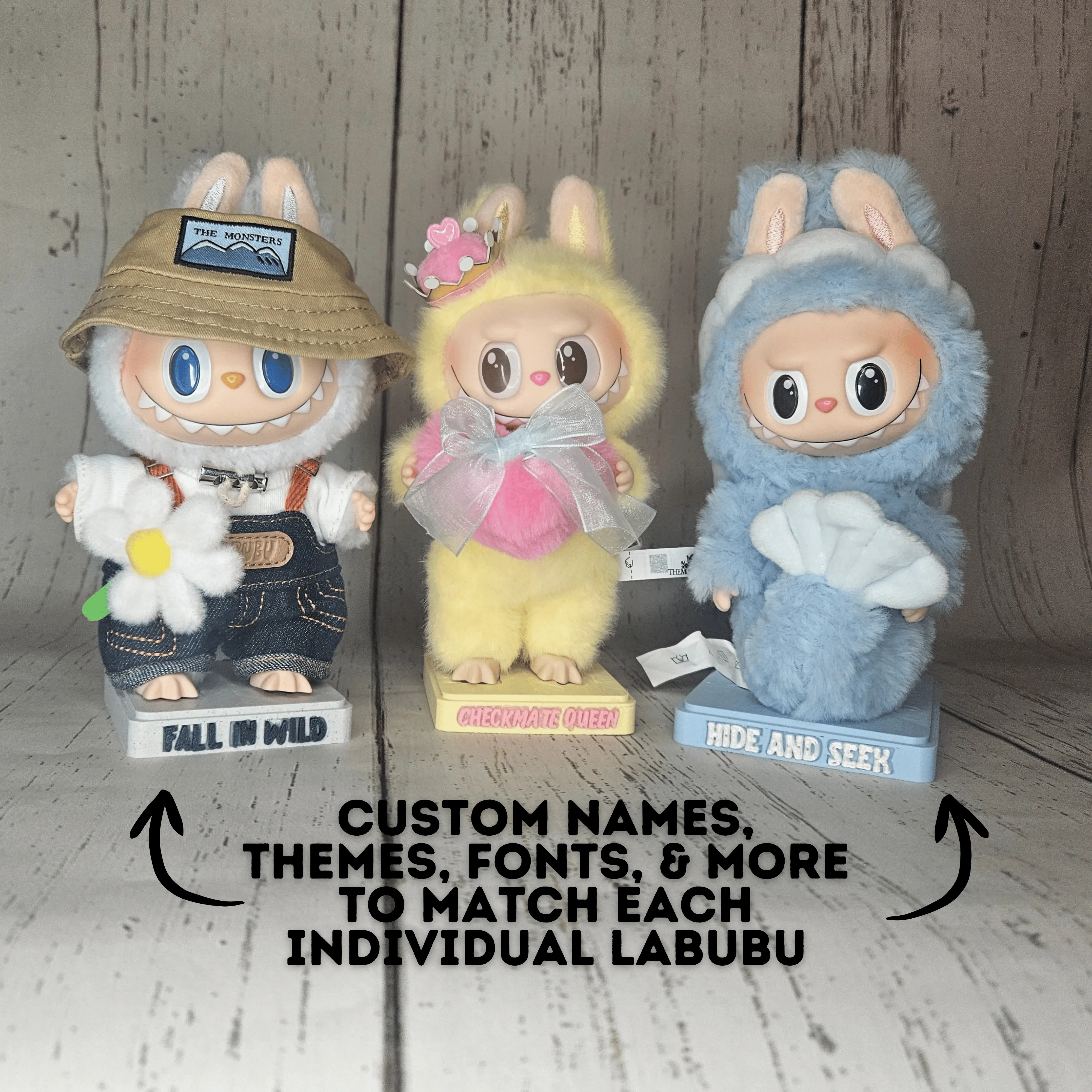 Special Edition Labubu Display Stands – Custom 3D Printed Stands