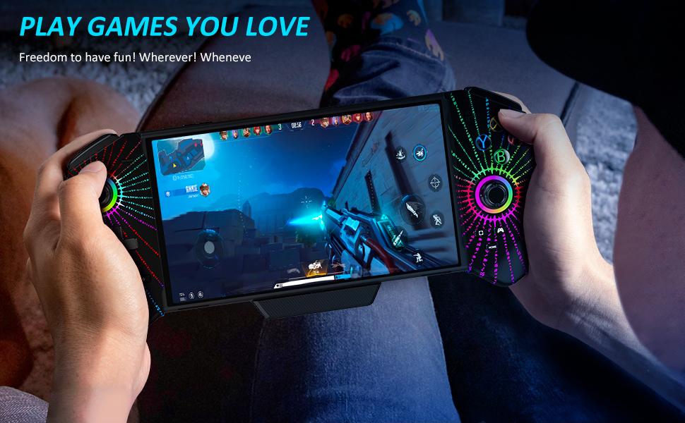 BEBONCOOL Switch Controller with Hall Joystick for Nintendo Switch/OLED, One-Piece Wired Switch Pro Control with Turbo/4 Game Slot/Vibration, Handheld Joypad Controller for Nintendo Switch Controller