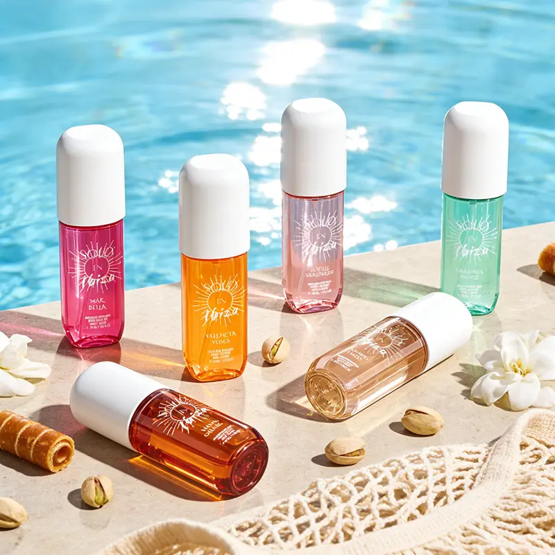6-Piece Set, SOLO EN IBIZA Body & Hair Fragrance Mist Gift Box