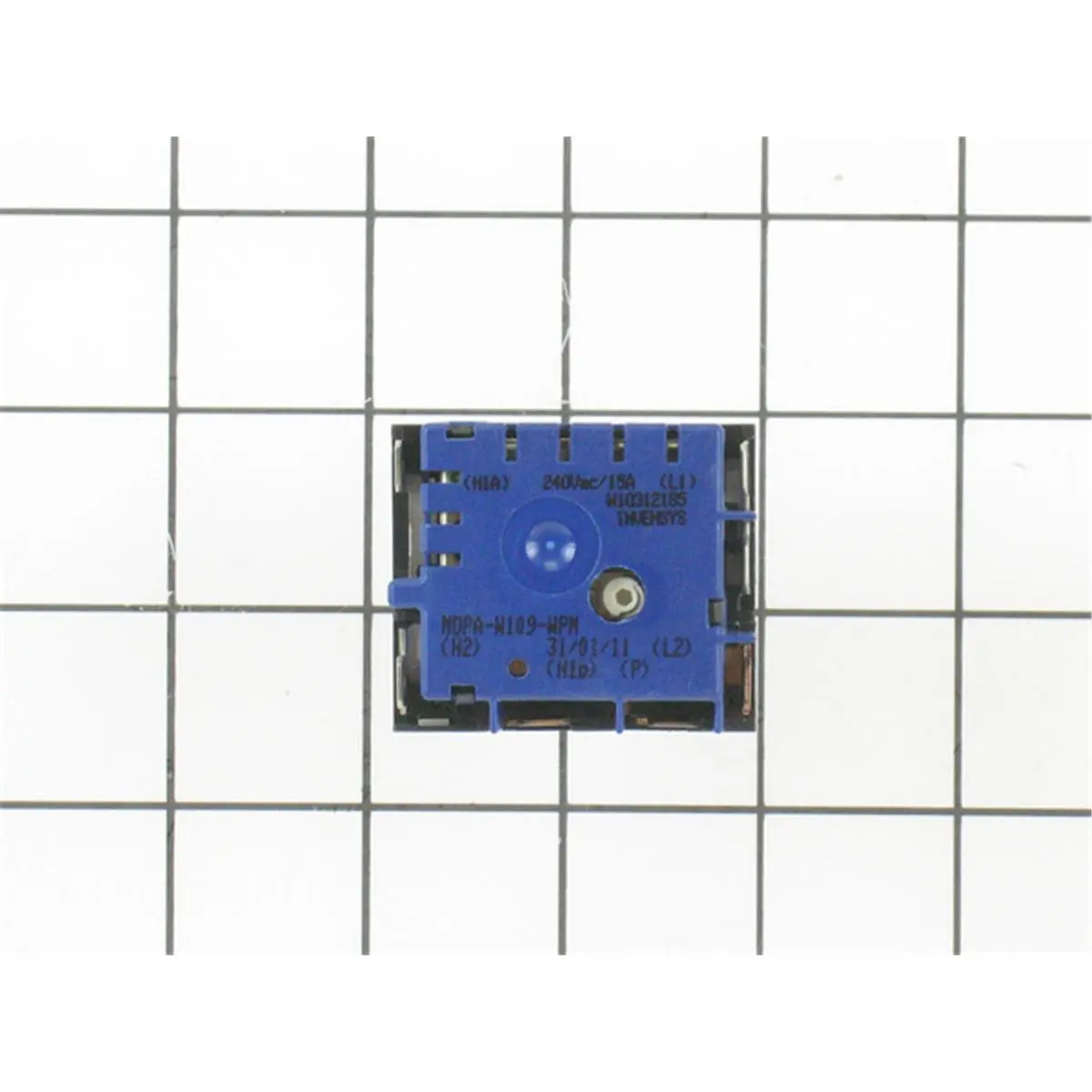 Whirlpool WPW10312185 Genuine OEM Dual ARES10 Infinite Switch - Durable Construction Electrical Accessory, Simple and Reliable, Compatible with Maytag, Kenmore, Magic Chef, Admiral