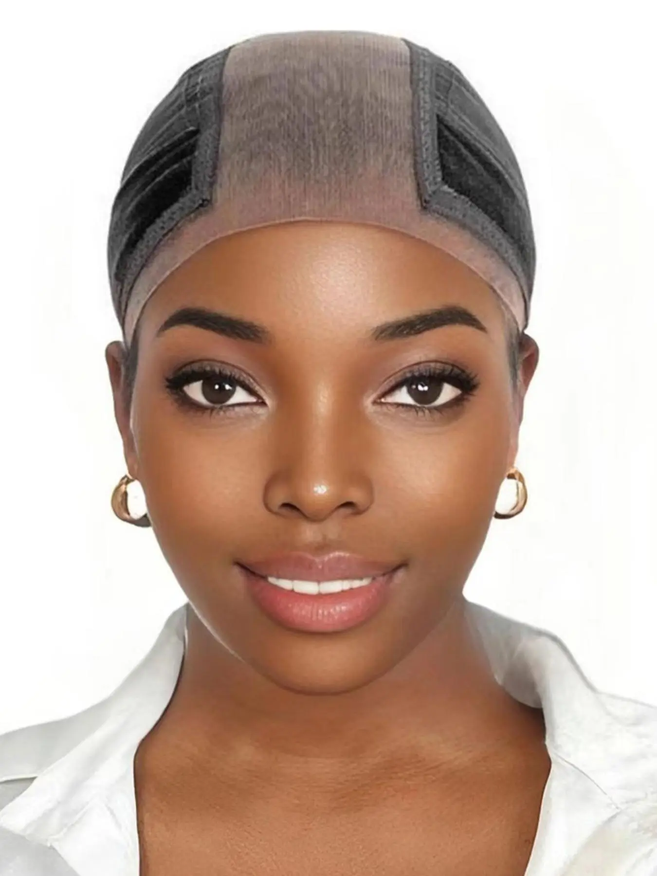 Lace Front Wig Grip Cap for Women, Non Slip Wig Gripper Headband with Silicone for Keeping Wigs in Place, Adjustable Lace Front Wig Gripper, Hair Closures, Wigcap