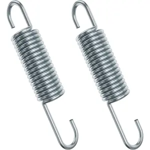 3-5/8 inch Replacement Recliner Chair Mechanism Furniture Tension Springs Long Neck Hook Style 2 pcs