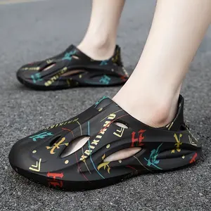[Soft Sole EVA Slippers] Comfy Men's Slip On Clogs - Non Slip Durable Soft Sole EVA Slippers for Outdoor Activities