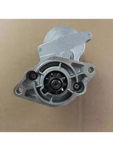 Teeth 9  Starter Motor 12 Volts 16285-63012  for V1505 D1105 Engine CONSTRUCTION PART