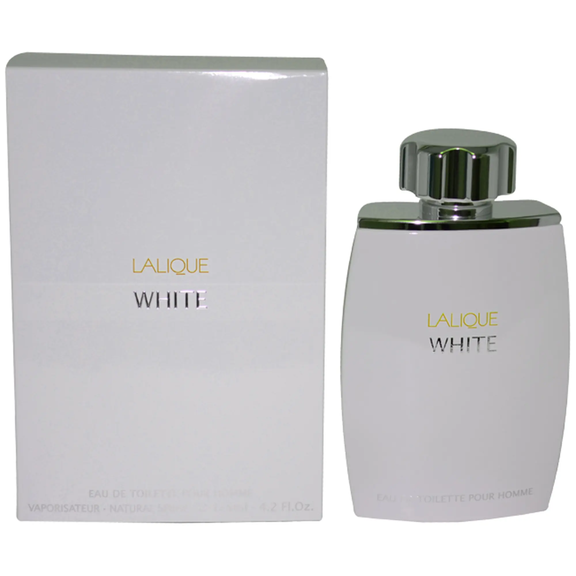 Lalique White by Lalique for Men - 4.2 oz EDT Spray Lalique White by Lalique for Men - 4.2 oz EDT Spray
