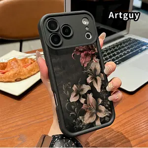 Phone case for iPhone Air 17 16 Pro Max 15 Plus 16E 14 13 12 11 XS XR Lily Reverie Advanced fashion gift Anti-Scratch Shockproof TPU Bumper Drop-proof Cover