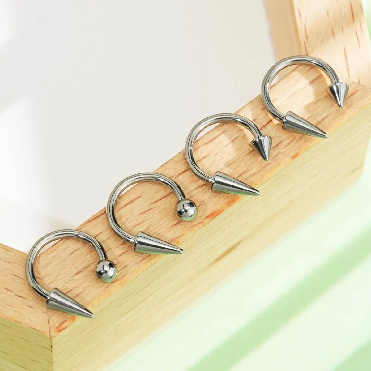 Oufer 16G 4PCS 8mm 316L Stainless Steel Body Piercing Jewelry Bundle - Snakebite, Casual Styles, Horseshoe Septum Ring Accessories, Snakebite Piercing Jewelry, Casual Piercing Jewelry Oufer 16G 4PCS 8mm 316L Stainless Steel Body Piercing Jewelry Bundle - Snakebite, Casual Styles, Horseshoe Septum Ring Accessories, Snakebite Piercing Jewelry, Casual Piercing Jewelry