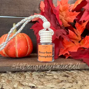 Bourbon Pumpkin - Car Air Freshener - Reed Diffuser