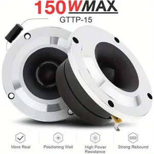 1 pair of 150W flush-mounted - dome speakers 1 pair of automotive speakers