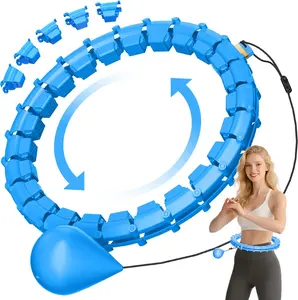 24 Knots Detachable Weighted Hula Hoop