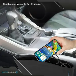 AutoBasics Seat Gap Saver+Storage