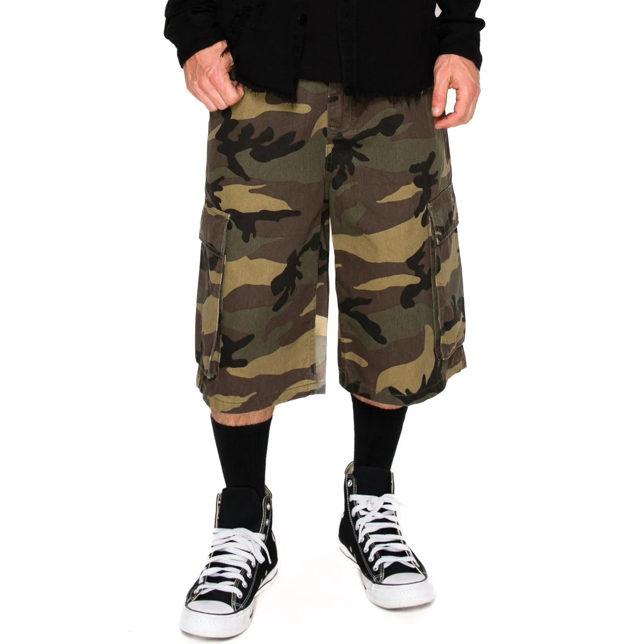 Baggy Fit Cargo Camo Shorts Baggy Fit Cargo Camo Shorts