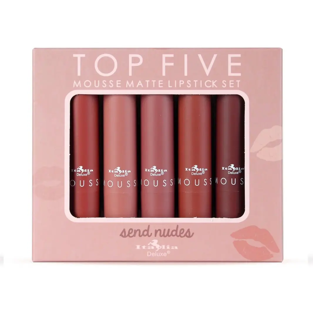 Italia Deluxe Mousse Matte Lipstick Set