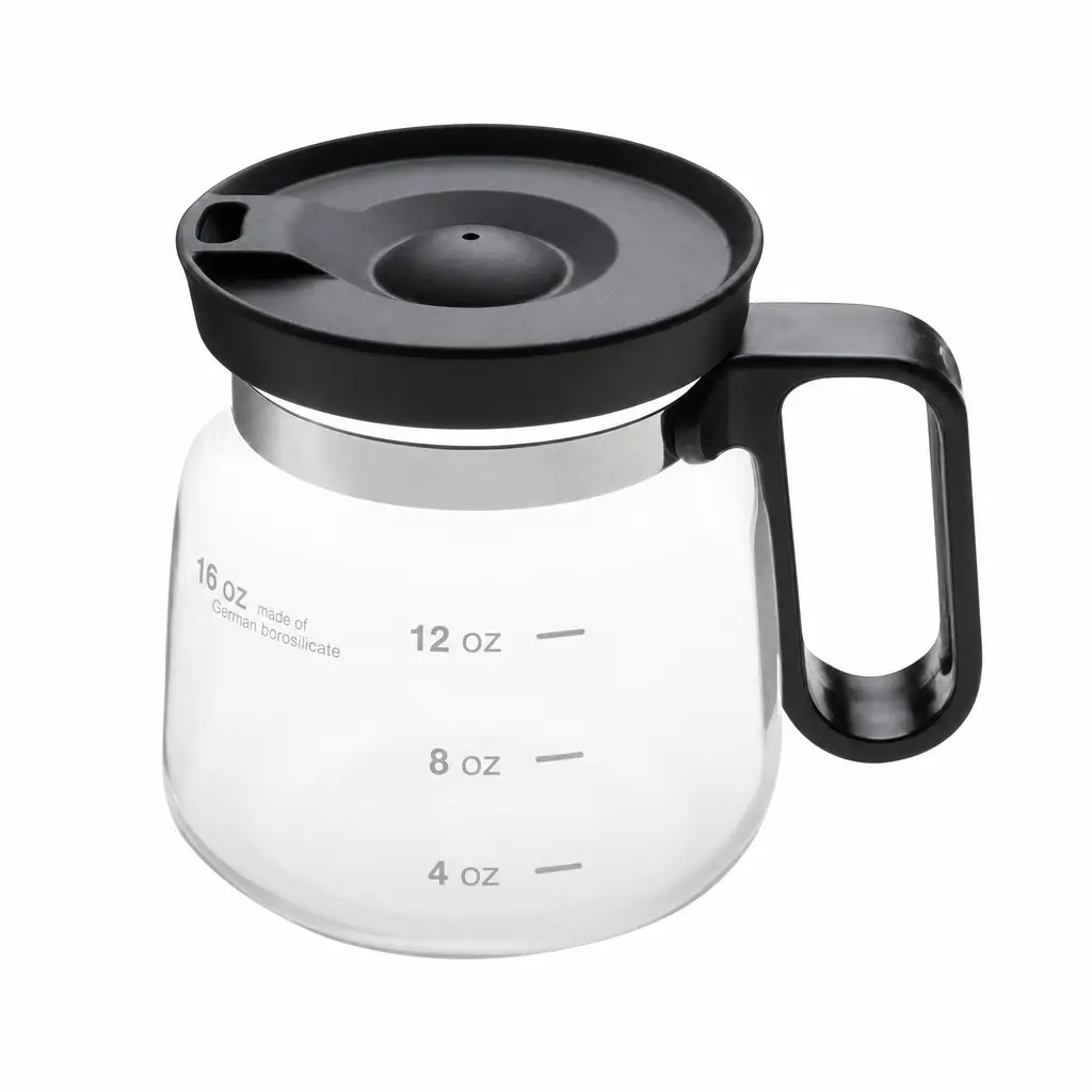 Mini Coffee Pot Mug 16oz – Glass Coffee Mug with Lid, Cute Coffee Cup That Looks Like a Coffee Pot, Spill Resistant Heat Resistant Glass Mug, Unique Coffee Lover Gift for Mom, Office Desk & Aesthetic Coffee Cup Drinkware Tea