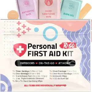 Portable Travel Size First Aid Kit (Abstract)