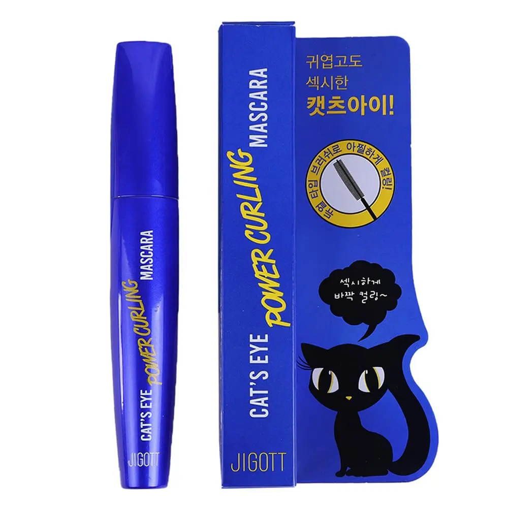Jigott Cat’s Eye Power Curling Mascara - 0.42oz/12g - Makeup Cosmetic Mascara