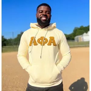 Alpha Neutral Chenille Hoodie