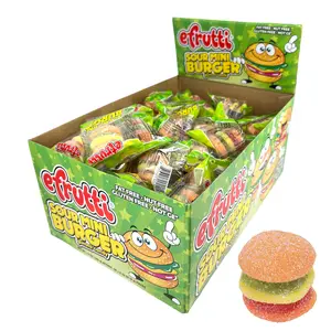 EFRUTTI SOUR MINI BURGER 60 PIECES  BIRTHDAY CELEBRATION Snack Sweet