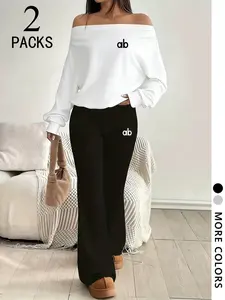 Y2K Sweet Girl Off-Shoulder Set, Cherry Print Two-Piece, Loose Top with Butterfly Knot Embroidery, Casual School Style