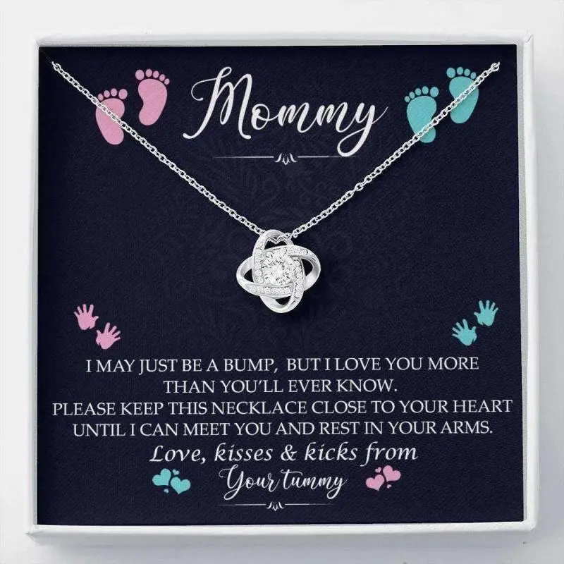 Mom Necklace, Stepmom Necklace, New Mommy Necklace, Gift From Mom To Be Baby Bump, New Mom, First Time Mom Pregnancy 47, Mom to be necklace, baby footprint pendant, sentimental gift, pregnancy announcement