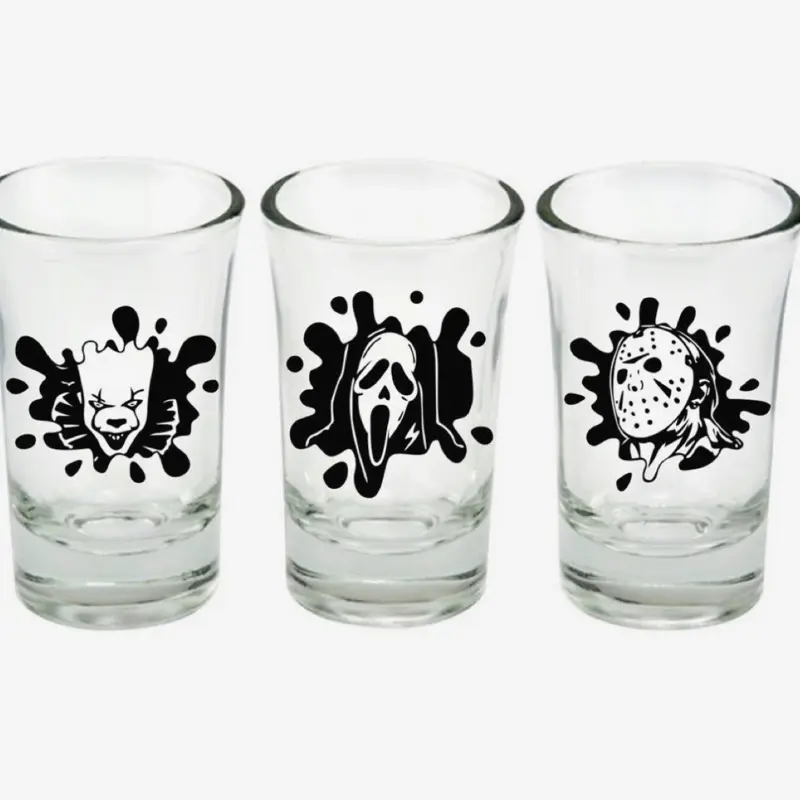 2-Ounce Mini Shot Glasses | Set of 3 | customizable